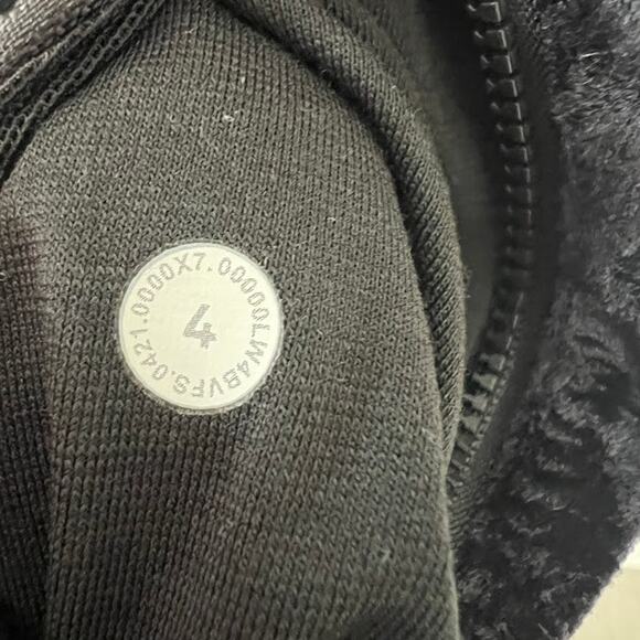 Lululemon Women's Define Velour Jacket 4 Black Full Zip Athleisure - Picture 11 of 13